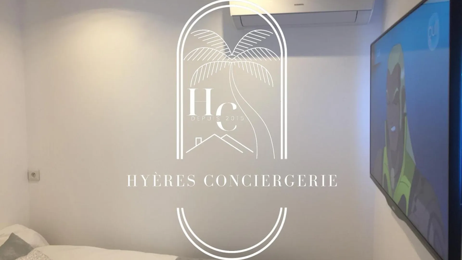 Appartement T2 Cocconing- Clim Pk Wifi- Costebelle-5Min Plage By Hc Hyères